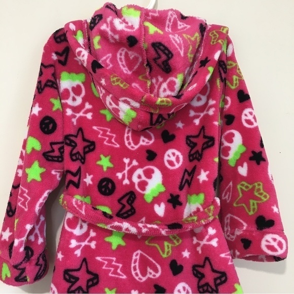SO little girls pink hooded belted robes - Picture 7 of 12